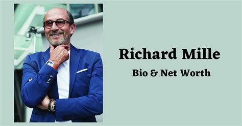 richard mille origin|Richard Mille owner net worth.